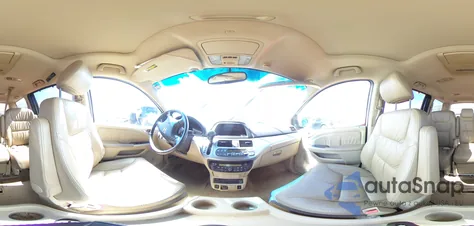 2010 Honda Odyssey Exl from USA, damaged, VIN 5FNRL3H72AB107815